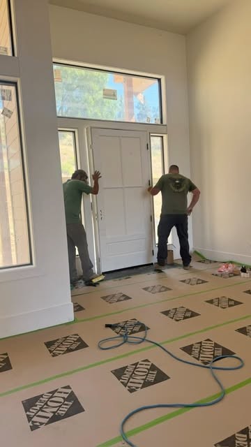 Front door install